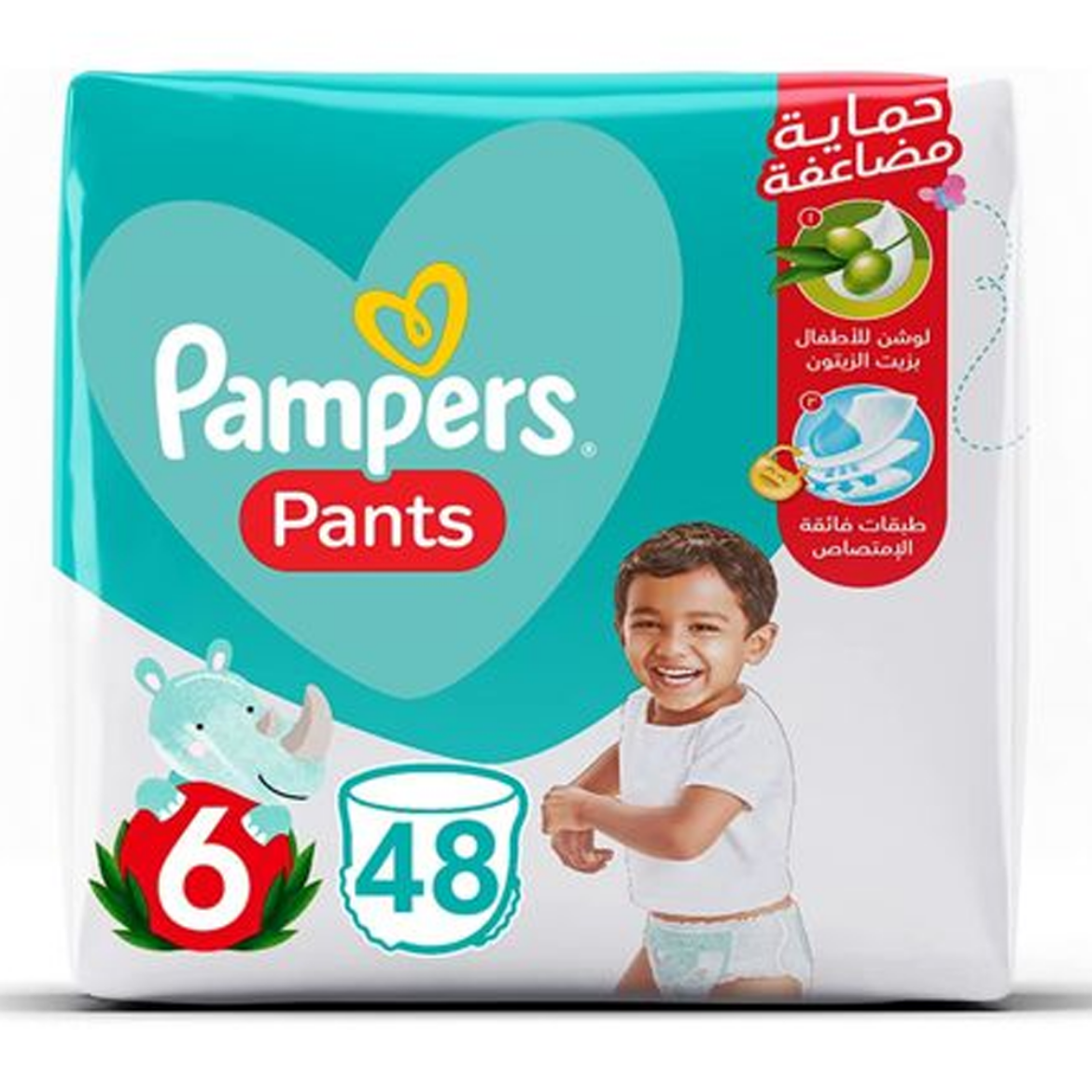 Picture of Pampers Jumbo Pants Size6 48 Diapers