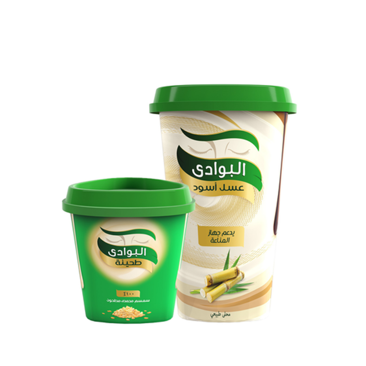 Picture of Al Bawadi Tahina 350 g + Black Honey 125G Offer