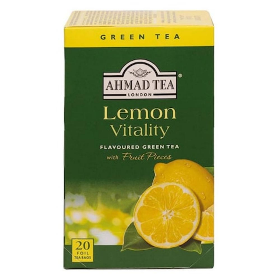 Picture of Ahmed Green Tea Lemon 25 Tea Bags