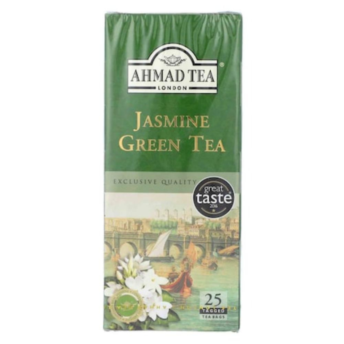 Picture of Ahmed Jasmine Green Tea 25 Tea Bags