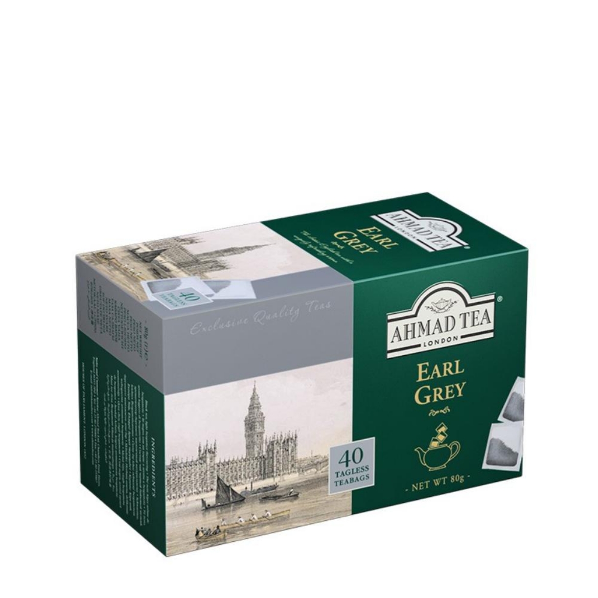 Picture of Ahmad Tea Earl Grey 40 Tea Bags