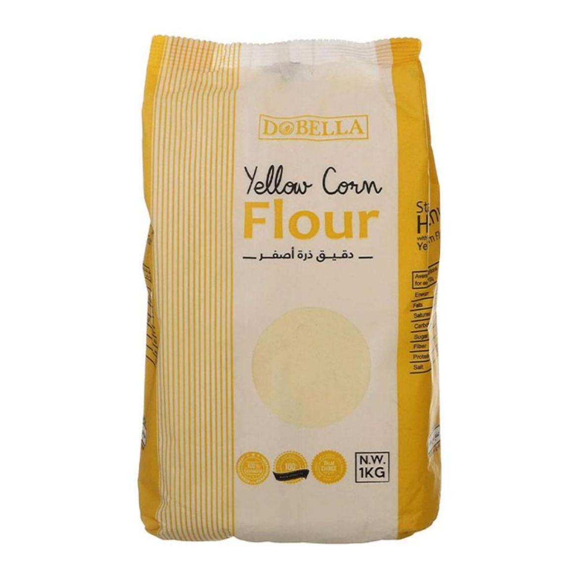 Picture of Dobella yellow corn flour 1 kg