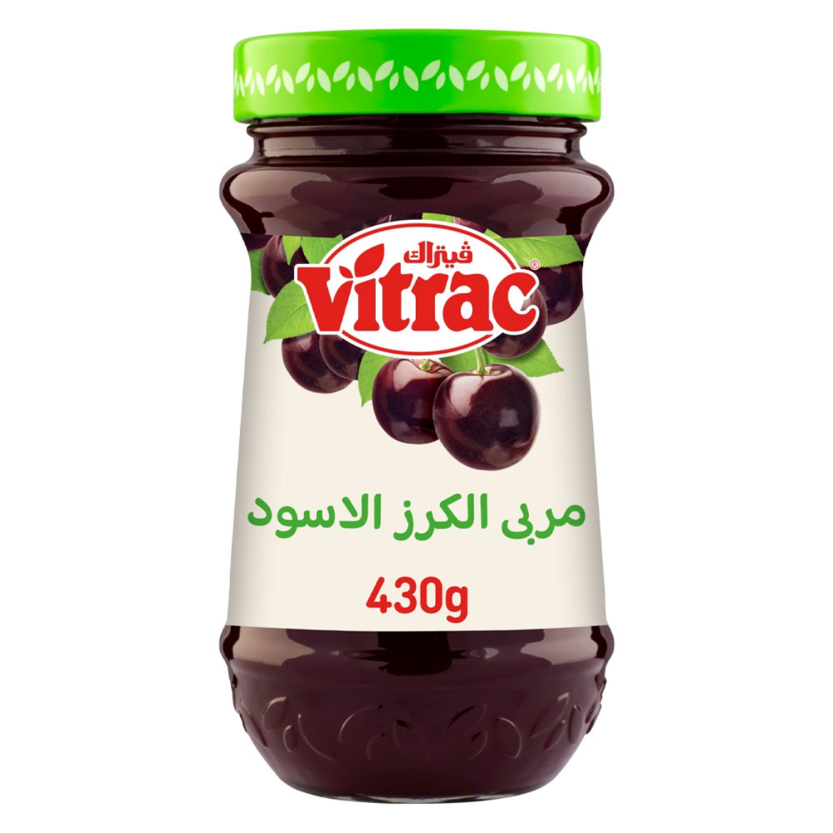 Picture of Vitrac Black Cherry Jam 430g