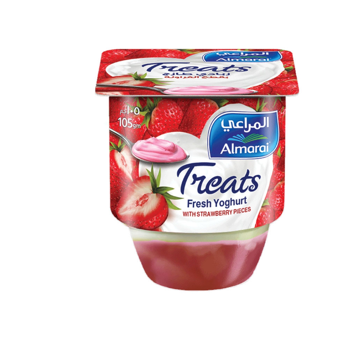 Picture of Almarai  Yoghurt Treats Strawberry 105g