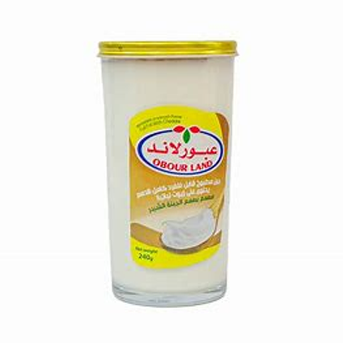 صورة عبور لاند جبنة مطبوخ شيدر كوب 240جم