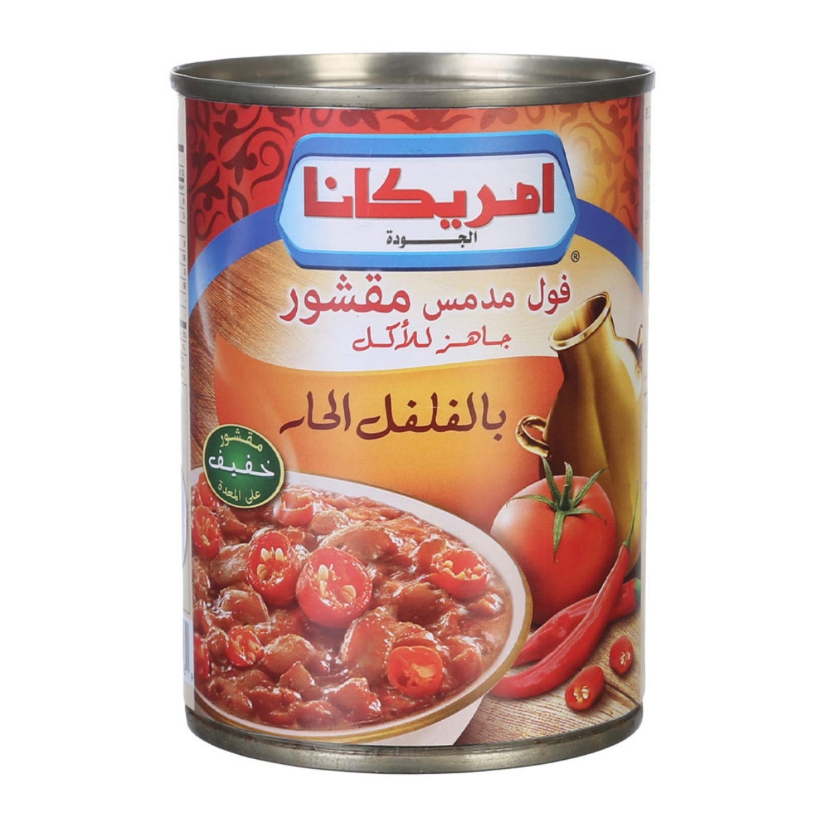 Picture of Americana Peeled Fava Beans with Chili Peppers 400g