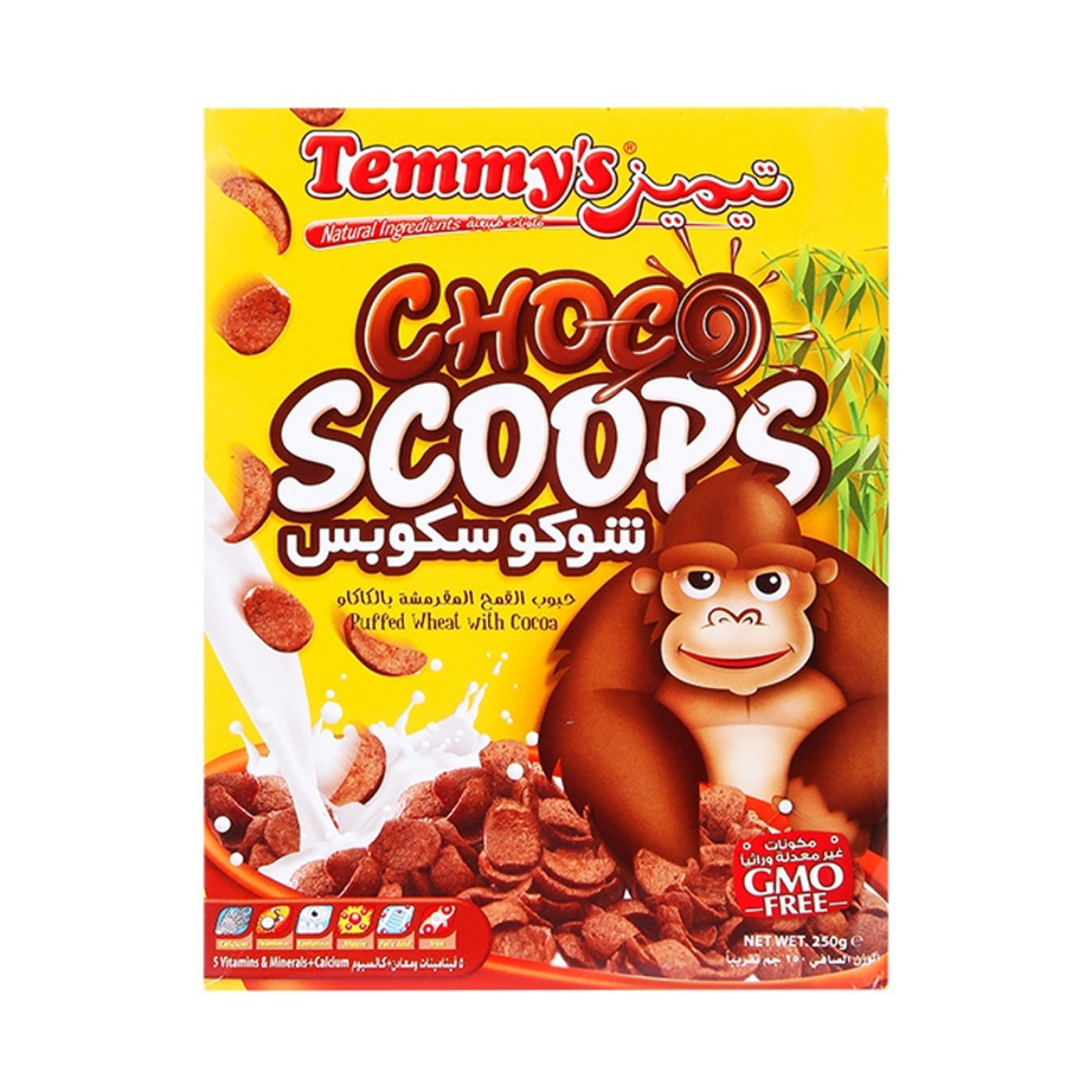 Picture of Temmy's Choco Scoops 250g