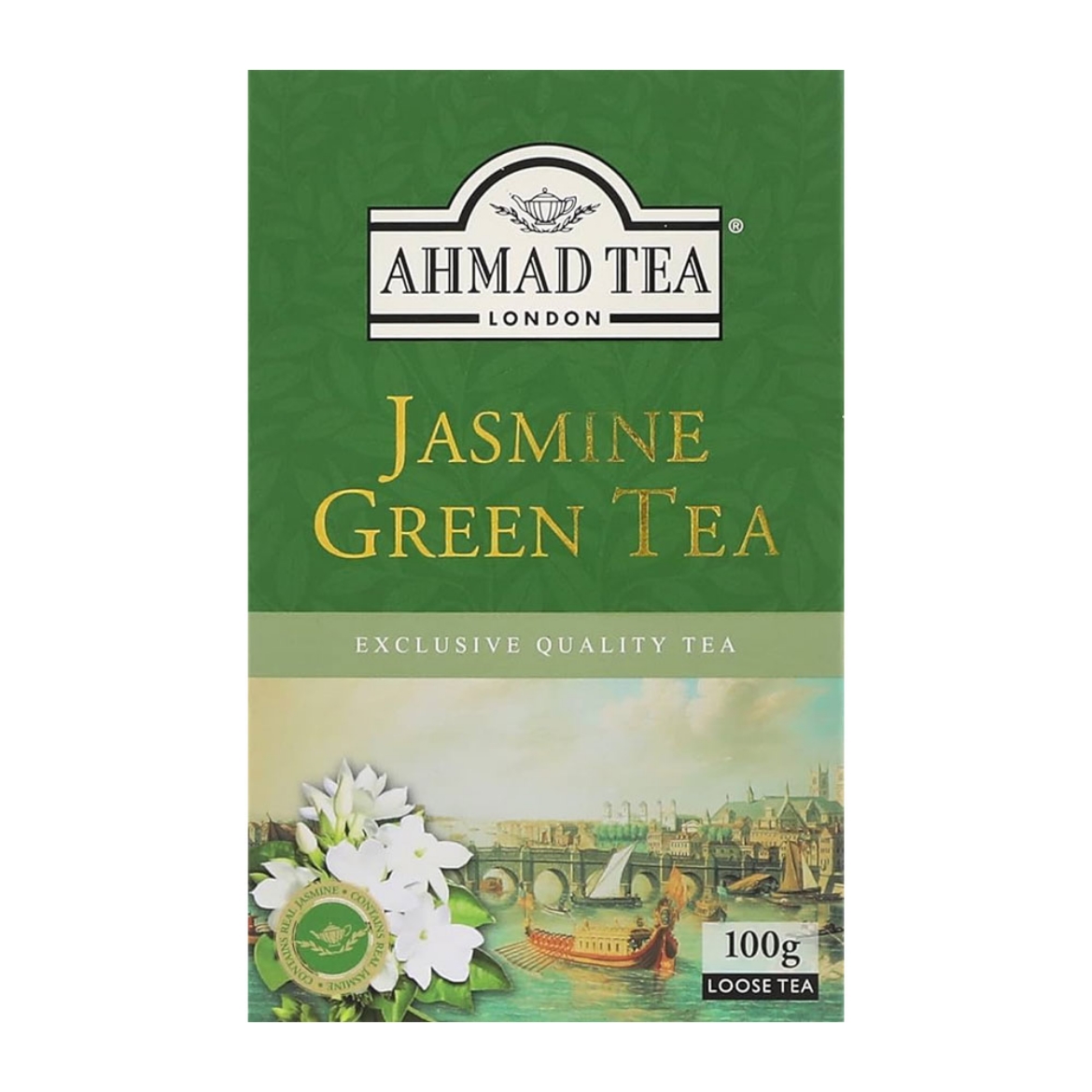 Picture of Ahmed Jasmine Green Tea 100g