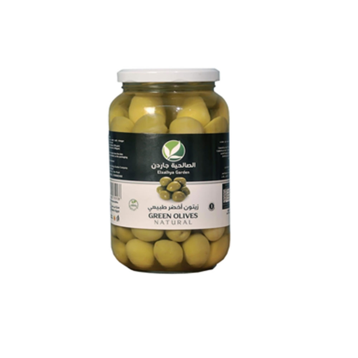 Picture of Al-Salehiya Natural Green Olives 1 kg