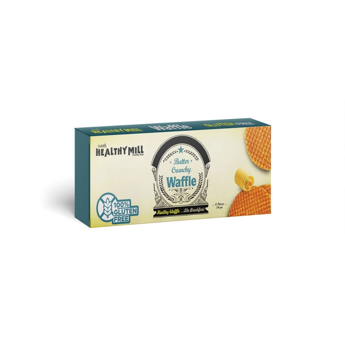Picture of Healthy Meal Crunchy Butter Waffles 150g