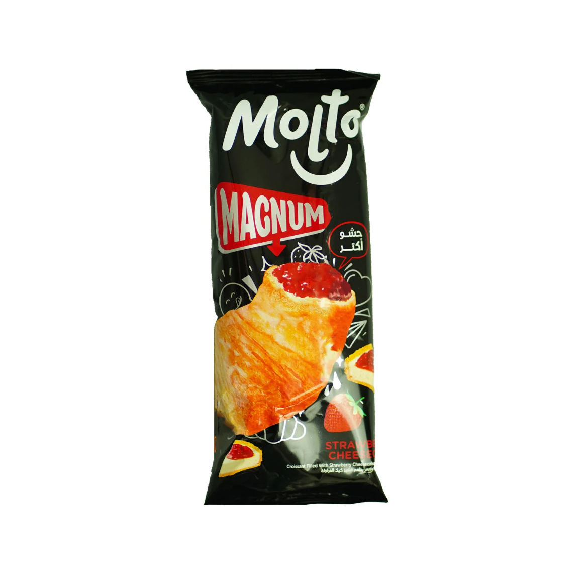 Picture of Molto Magnum Strawberry Cheesecake 85g
