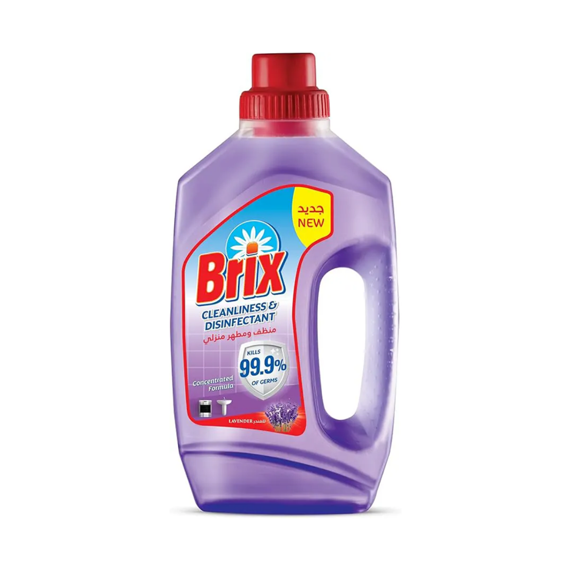 صورة بركس منظف ومطهر منزلى لافندر 730مل