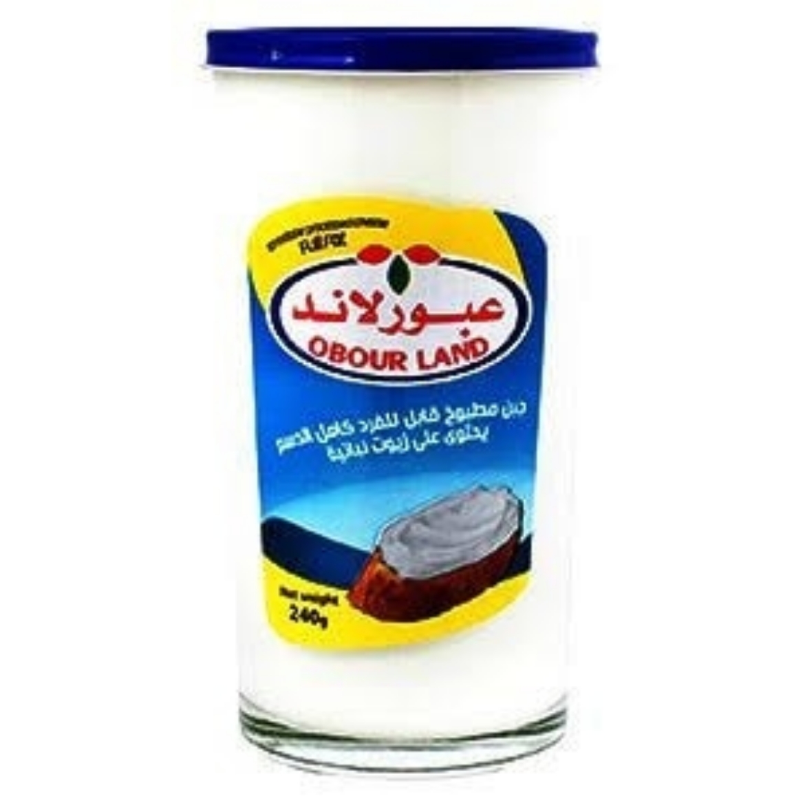 صورة عبور لاند جبنة كريمي كوب 240جم