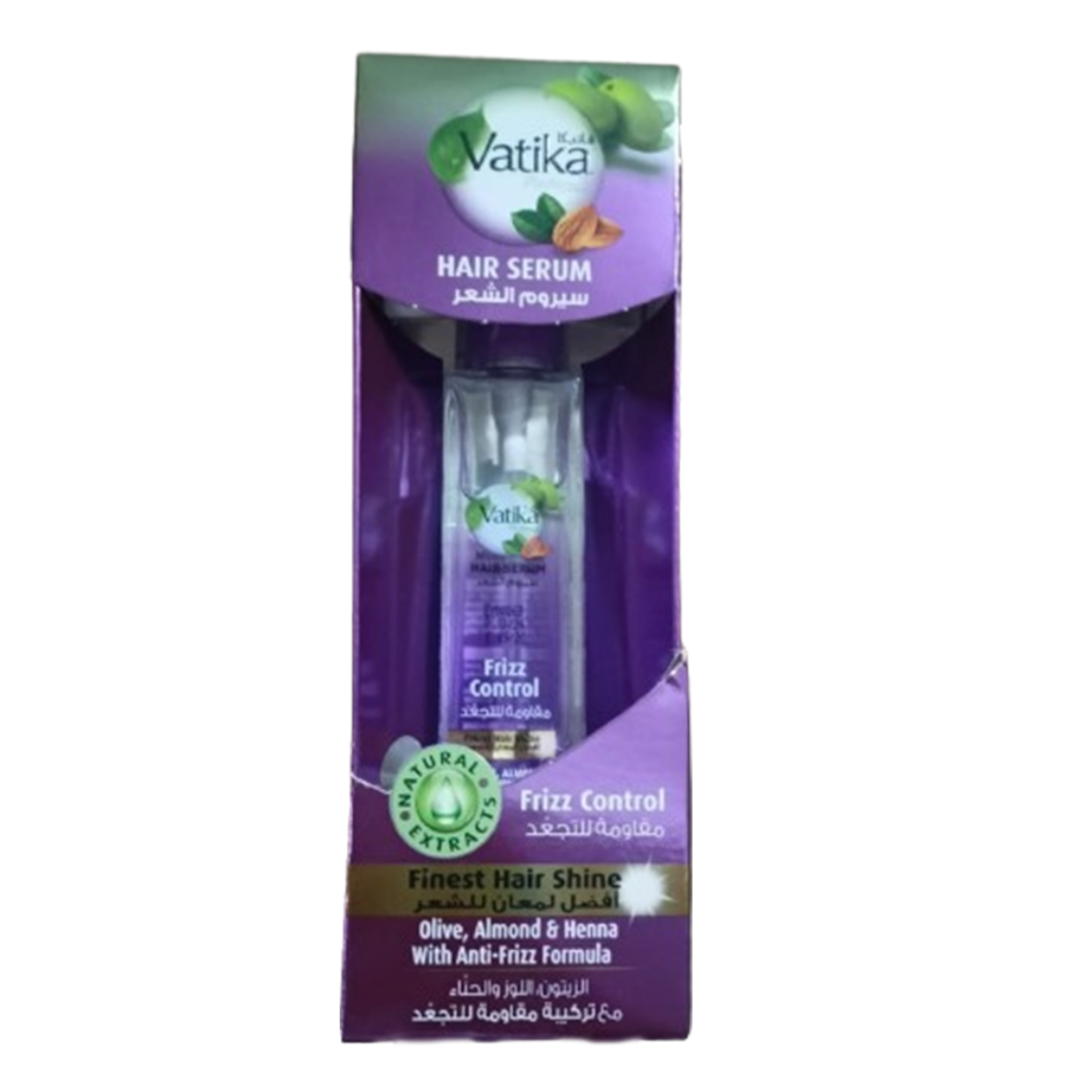 Picture of Vatika hair serum with olive, almond and henna 47 ml