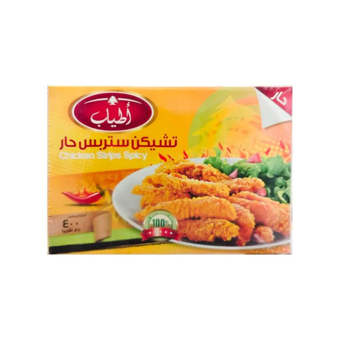 Picture of Atyab Chicken Strips Spicy 400g