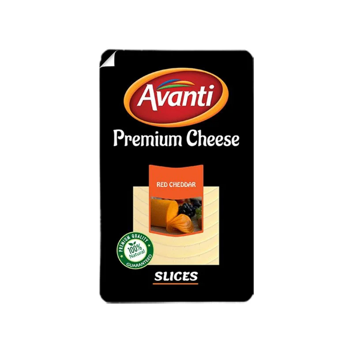 Picture of Avanti Red Cheddar Cheese Slices 150g
