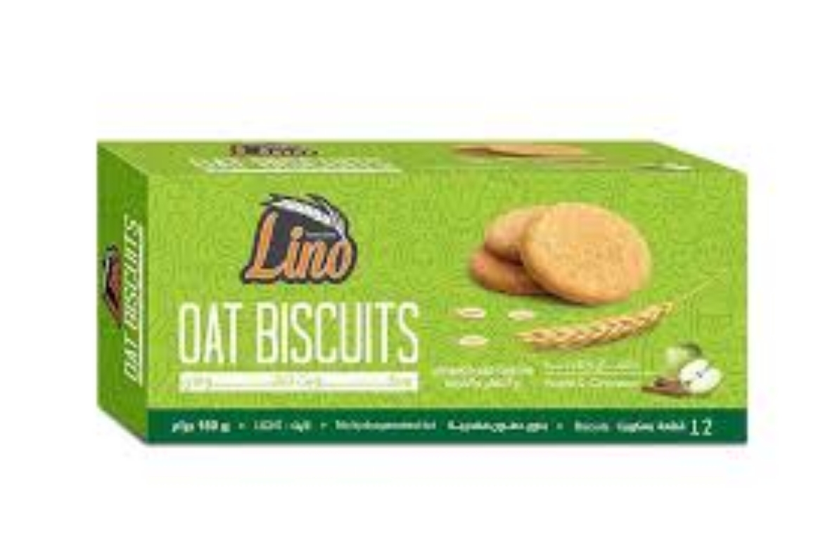 Picture of Lino Apple & Cinnamon Oat Biscuits 180g