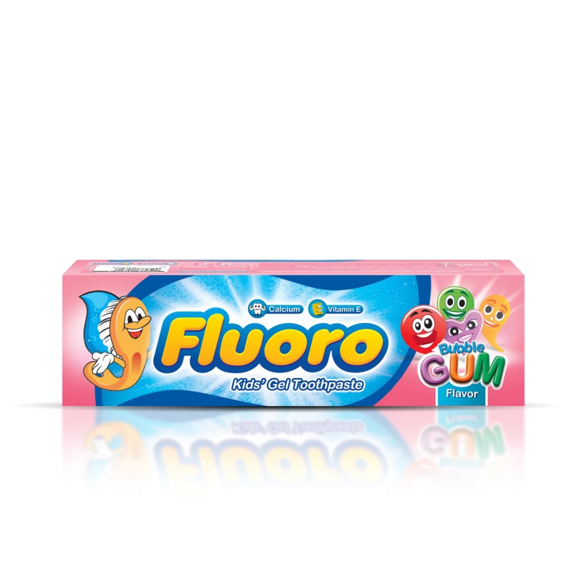 Picture of Fluoro Children's Gel Toothpaste with Gum Flavor 50g