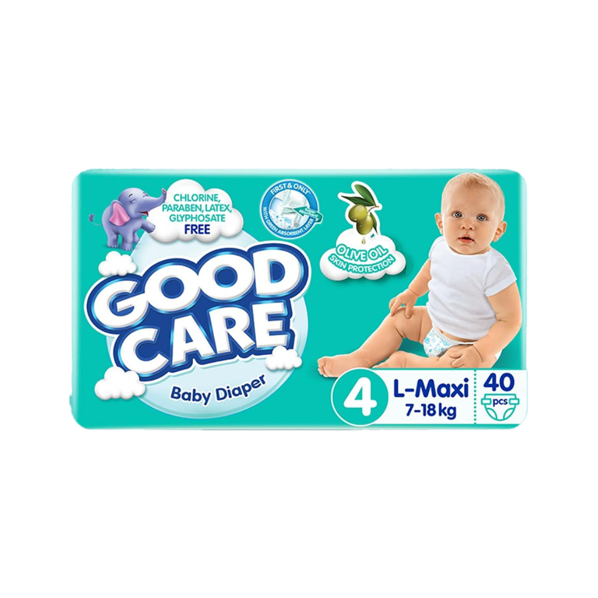 Picture of Good Care Maxi 40 Diapers Size 4