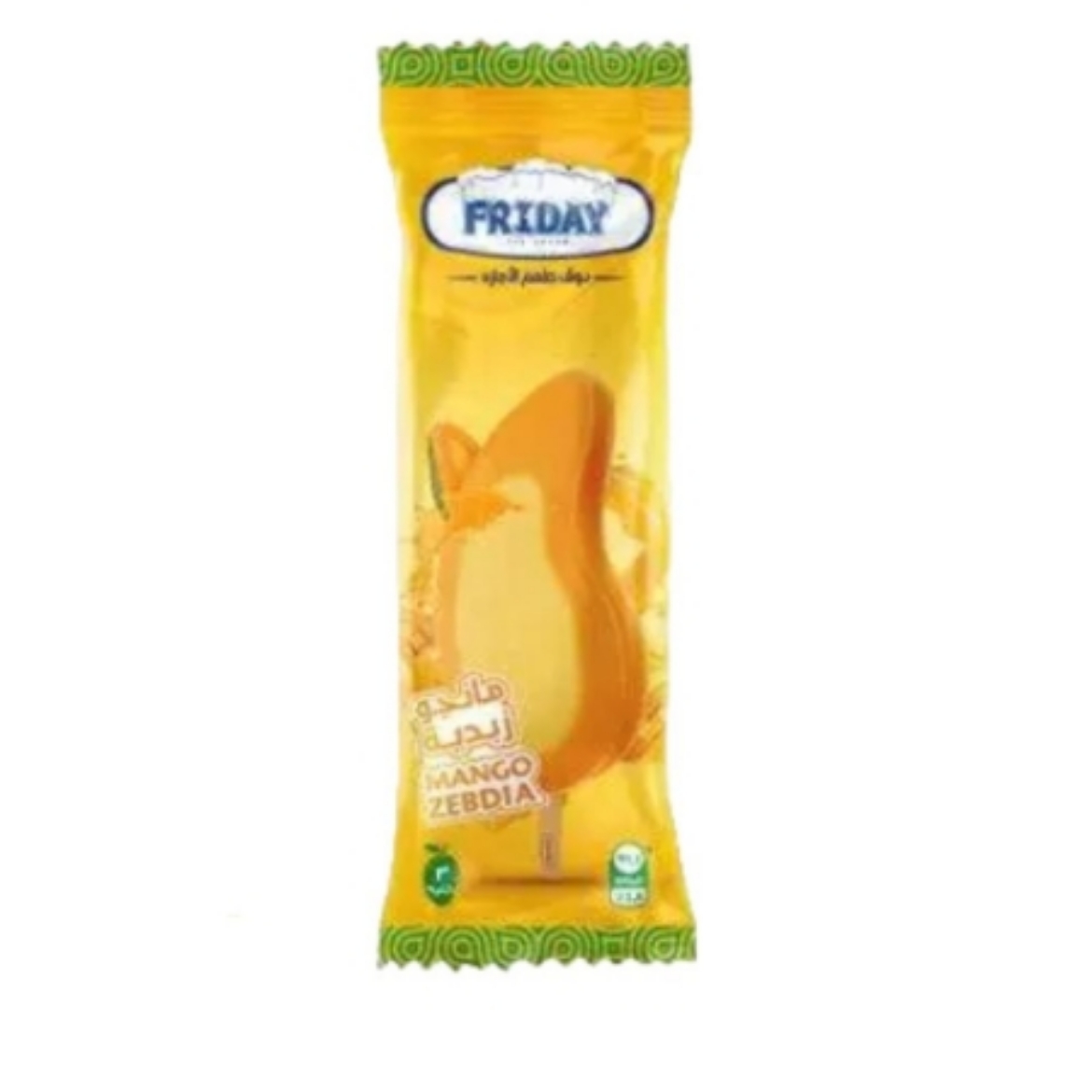 صورة فرايداى ايس كريم مانجو زبديه 80مل