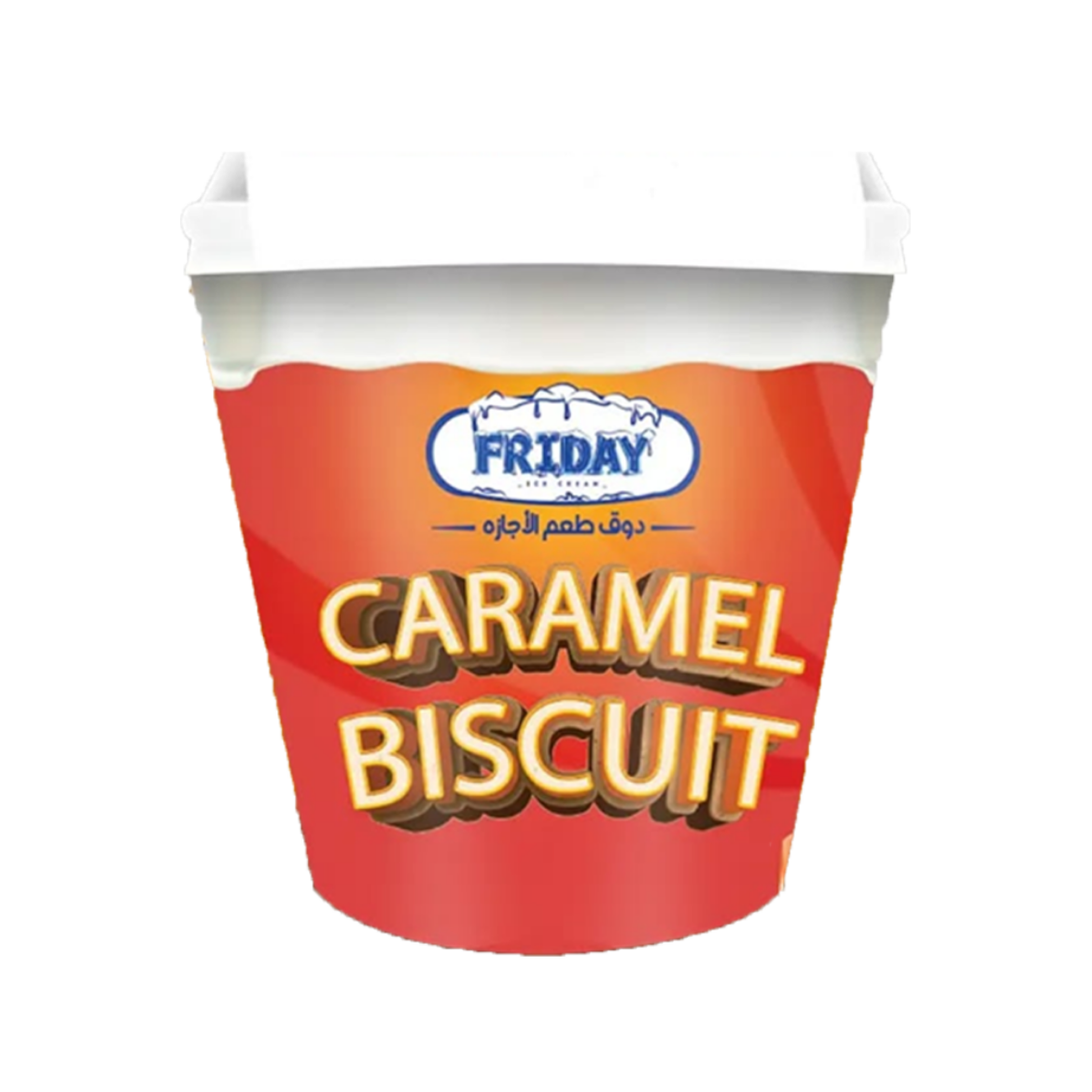 Picture of Friday Ice Cream Caramel Biscuit 200ml