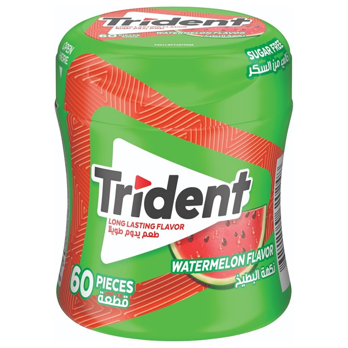 صورة ترايدنت لبان بطعم بطيخ علبه 60ق