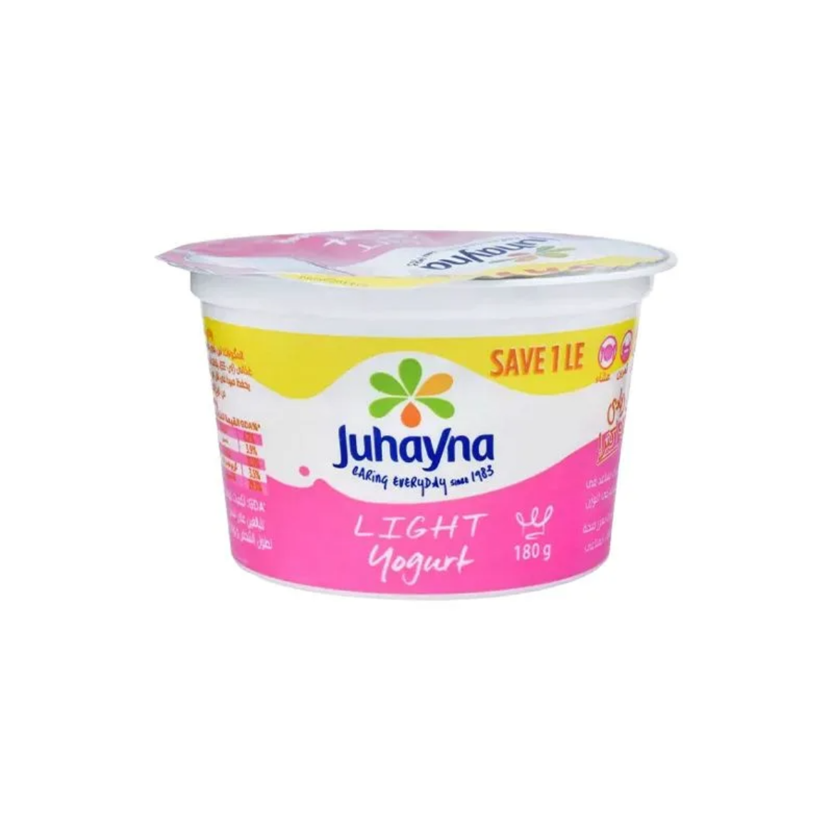 Picture of Juhayna Natural Light Yogurt 180g