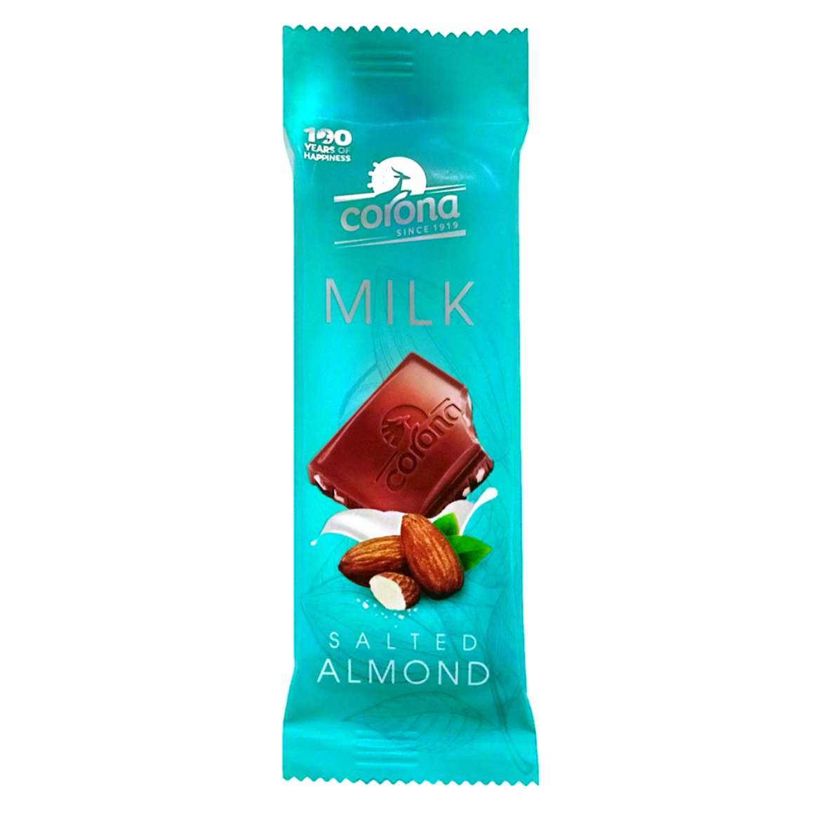 Picture of Corona Salted Almond Milk Chocolate 30% Cocoa King Size