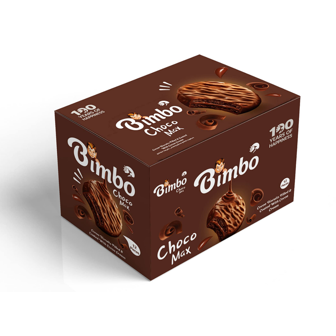 Picture of Bimbo Choco Max Biscuits with Cocoa Cream (12 pieces)