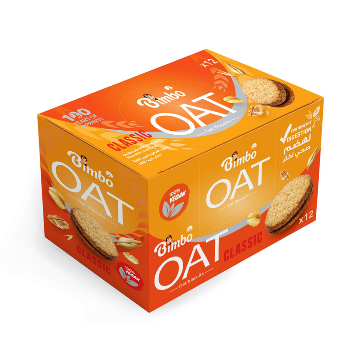 Picture of Bimbo Classic Large Oat Biscuits (12 pieces)