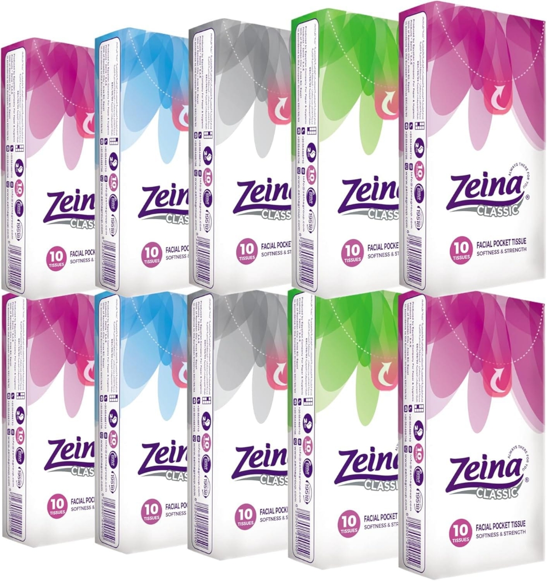 Picture of Zeina pocket tissue packet 10 pcs