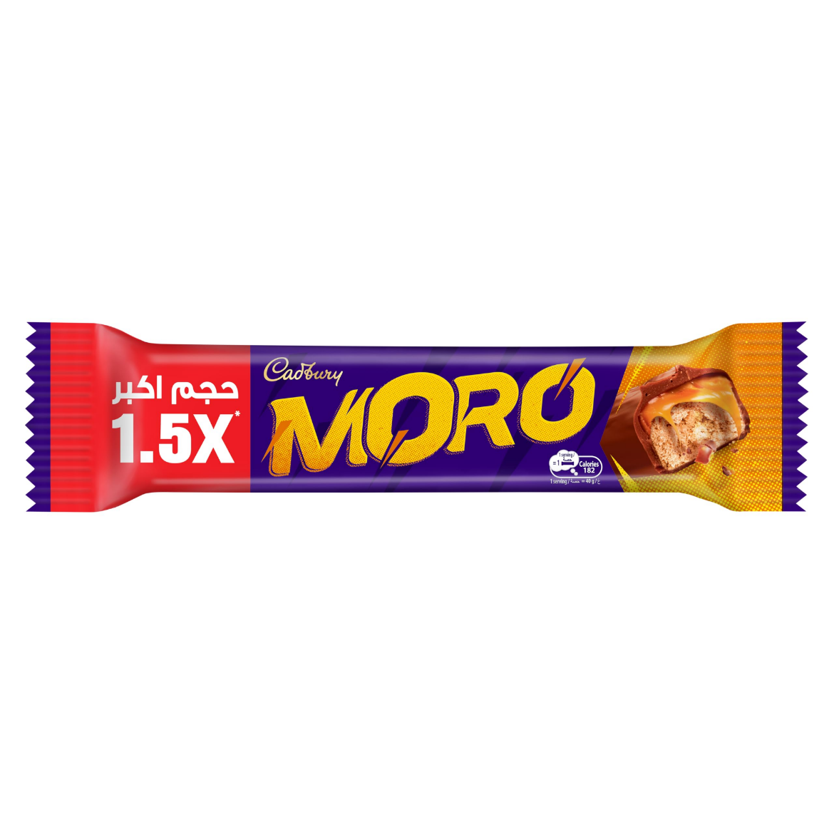 Picture of Moro Nougat with Caramel Covered with Chocolate 40g
