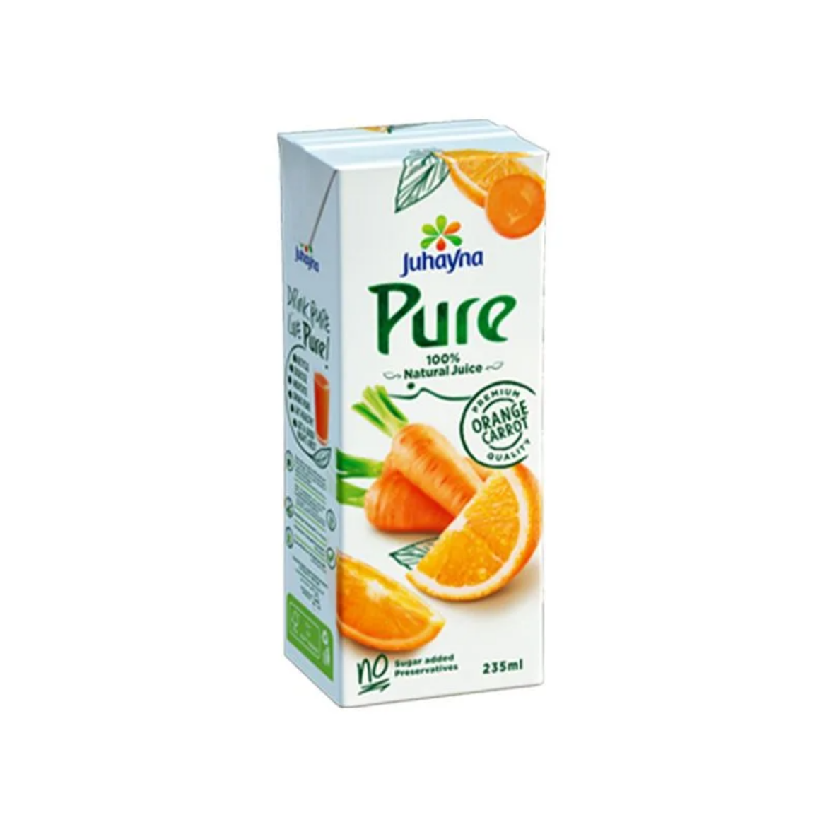 Picture of Juhayna Pure Orange & Carrot Juice 235ml