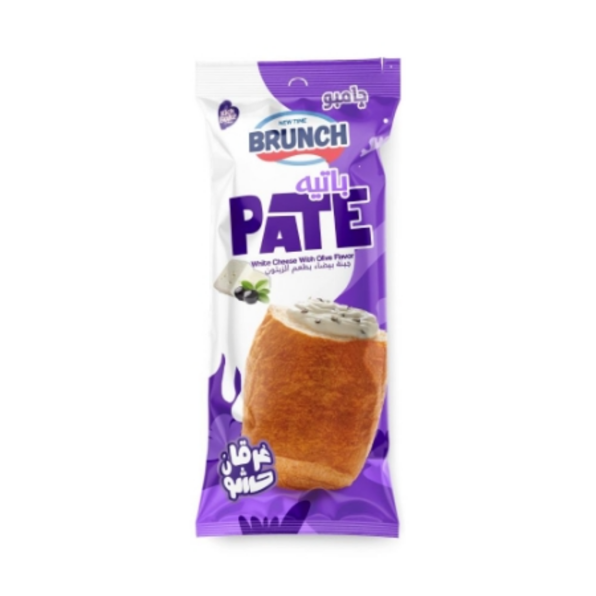 Picture of New Time Brunch White Cheese Pate with Olive Flavor Jumbo 1pc