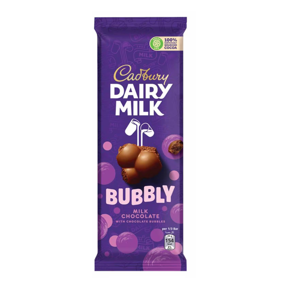 Picture of Cadbury Dairy Milk Bubbly Chocolate 87g