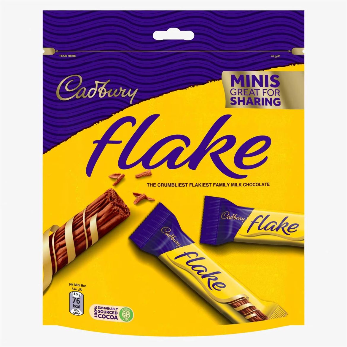 Picture of Cadbury Flake Minis Chocolate Fingers 145g