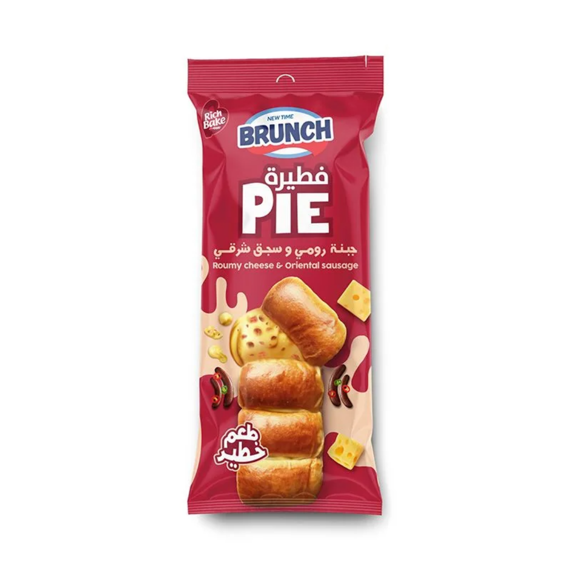 Picture of New Time Brunch: Romano Cheese Pie with Oriental Sausage Flavor 1pc