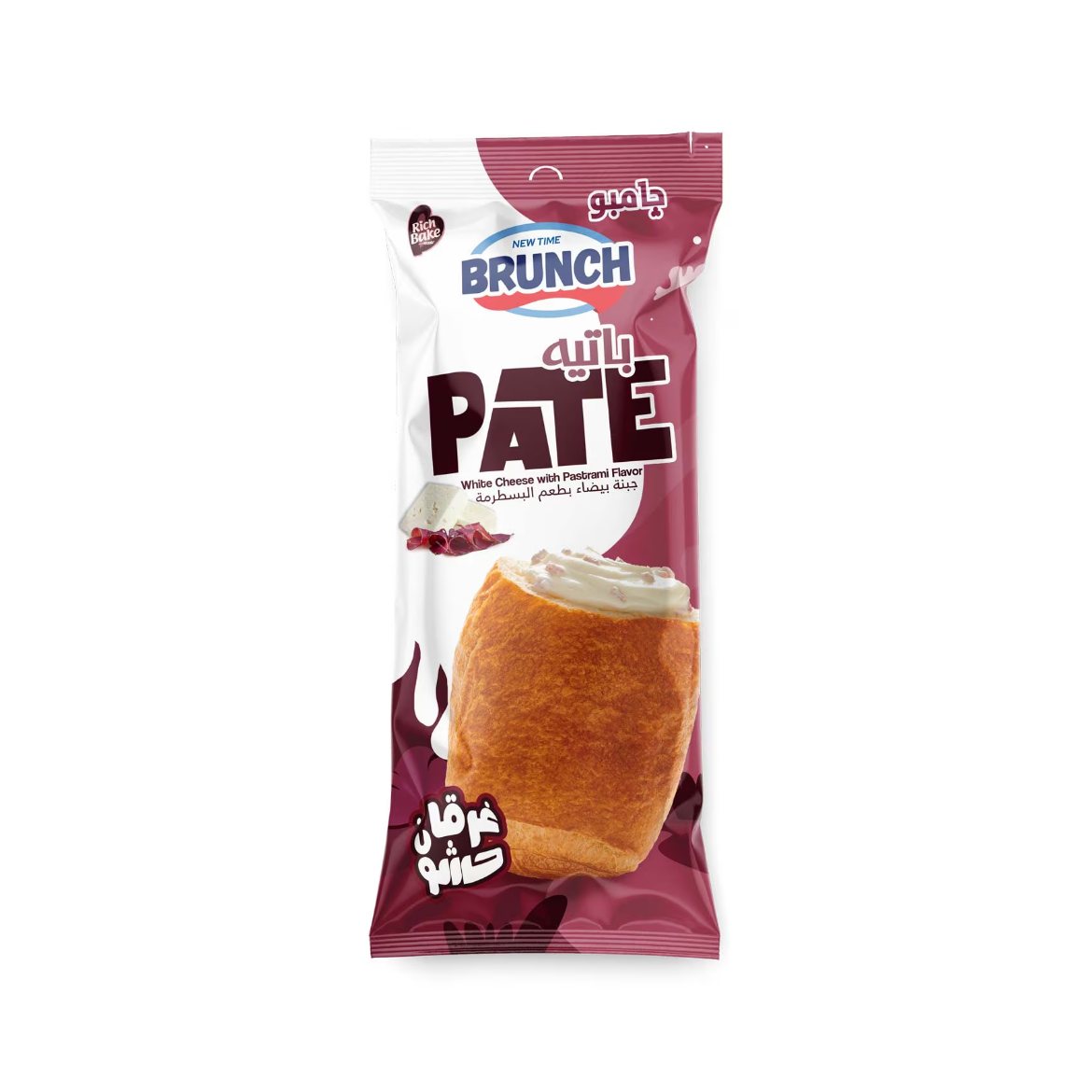 Picture of New Time Brunch White Cheese Pate with Pastrami Flavor 1pc