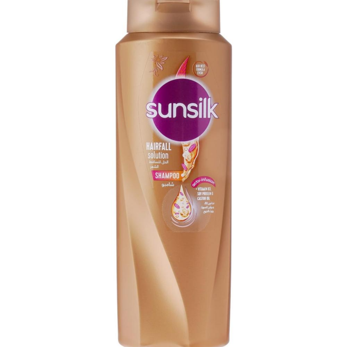 Picture of Sunsilk Shampoo Vitamin B3, Soy Protein & Castor Oil 350ml