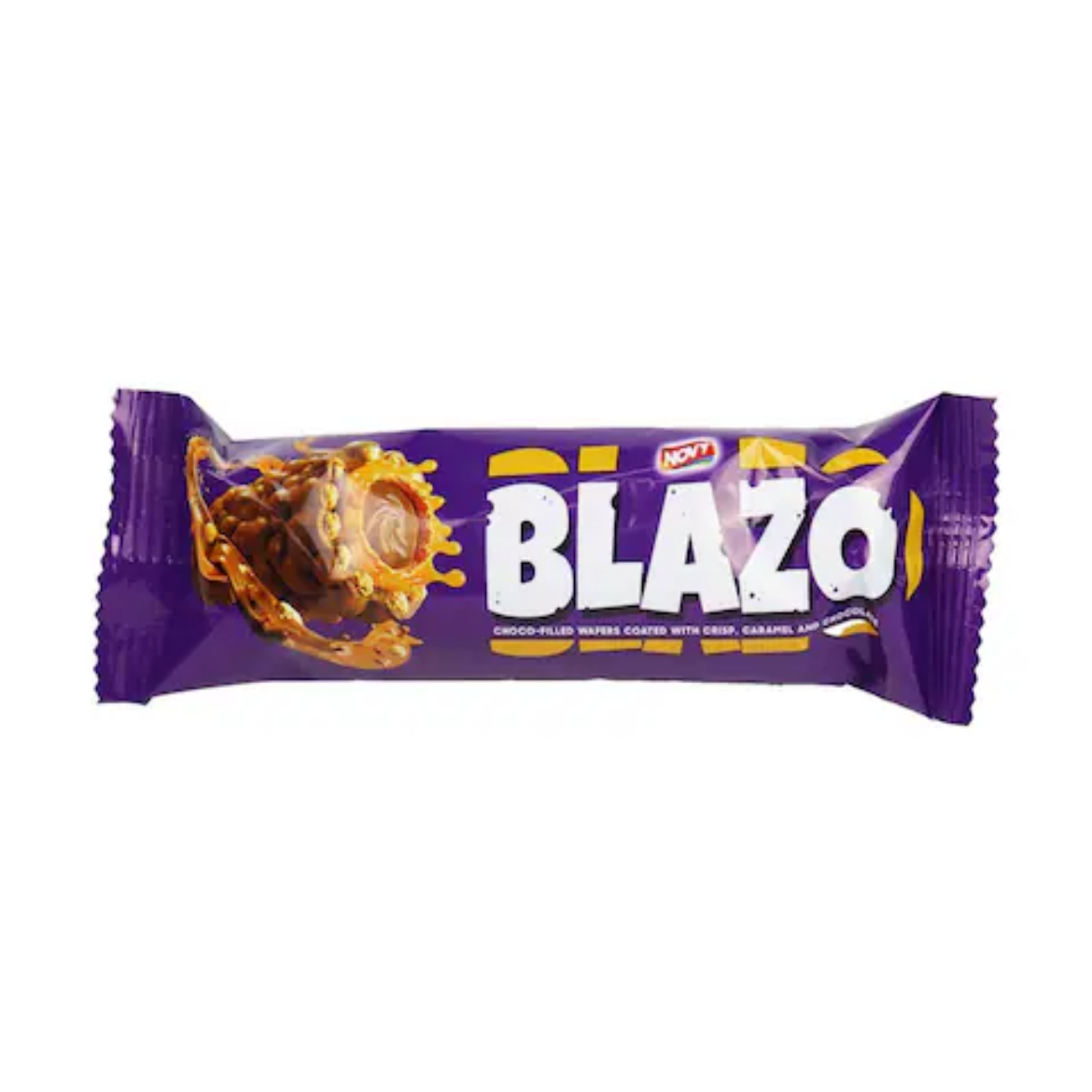 صورة نوفى بليزو ويفر بكريمه الشيكولاته والكراميل 1ق