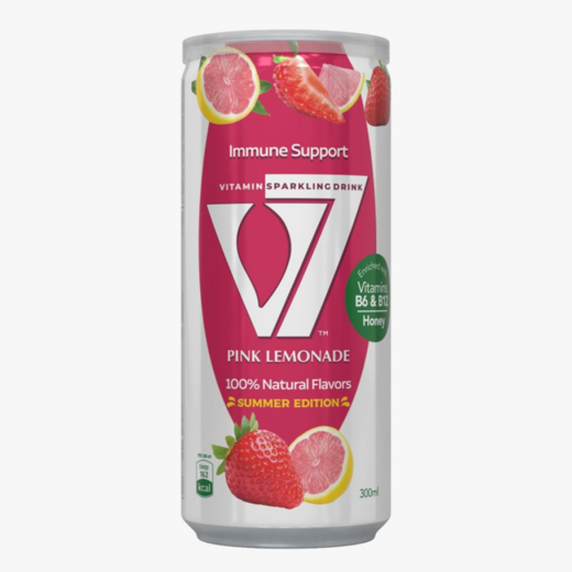 Picture of In Seven Lemon Strawberry Flavored 300ml Can
