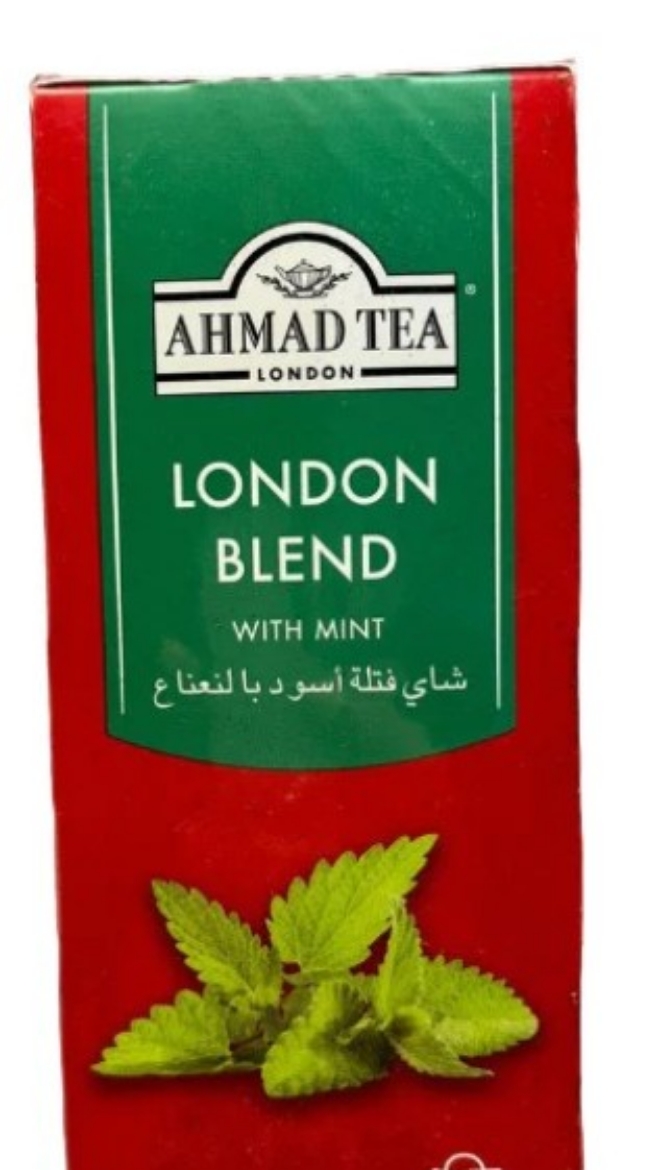 Picture of Ahmed Black Tea with Mint 25 Tea Bags