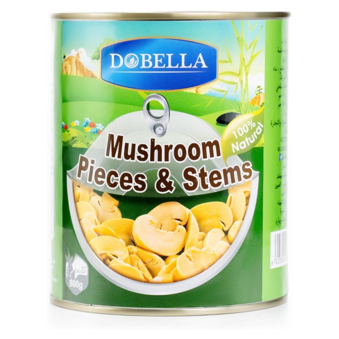Picture of Dobella mushrooms, sliced ​​and cut, 800g