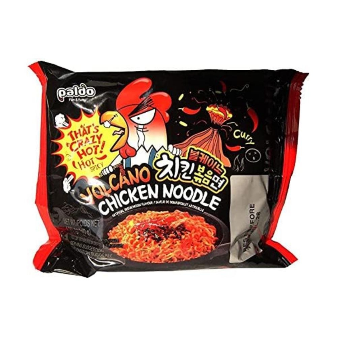 Picture of Baldo Korean Volcano Noodles with Spicy Chicken 140g