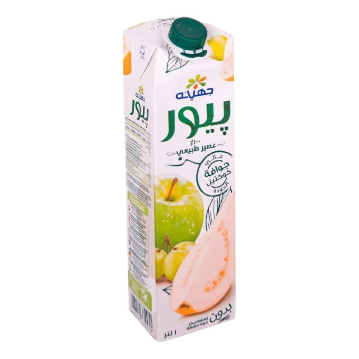 صورة جهينه عصير بيور كوكتيل جوافة 1لتر