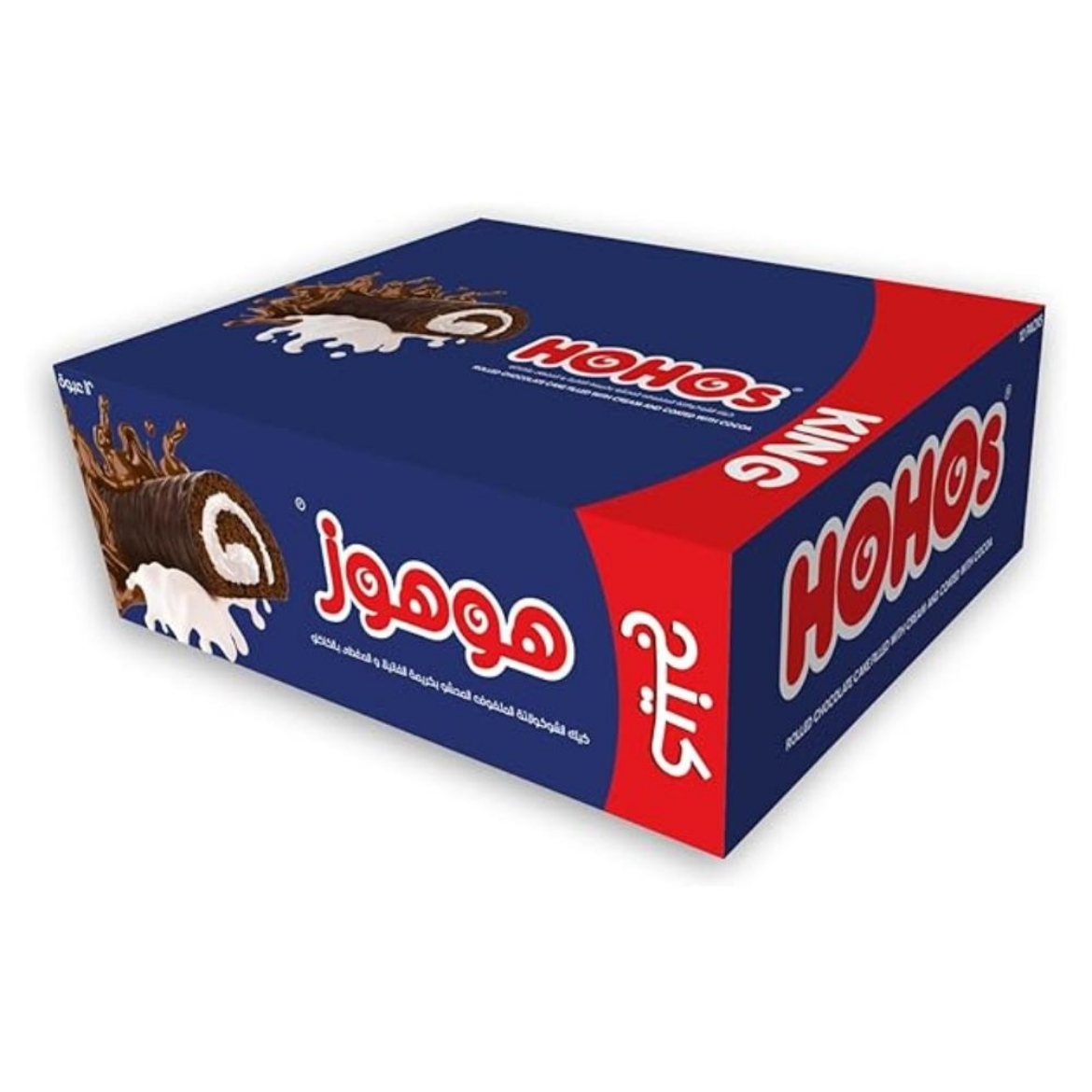 Picture of HoHos Chocolate Cake with Vanilla Cream King Size 1pc (12 x 12)