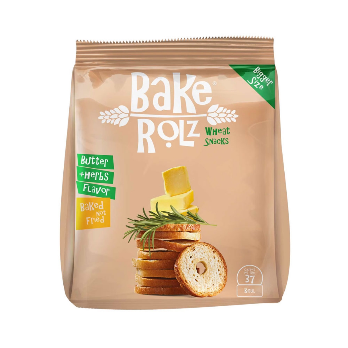 صورة بيك رولز سناكس قمح زبدة وتوابل