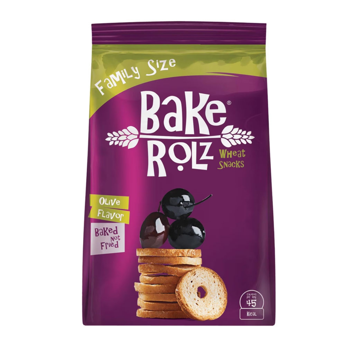 صورة بيك رولز سناكس قمح زيتون