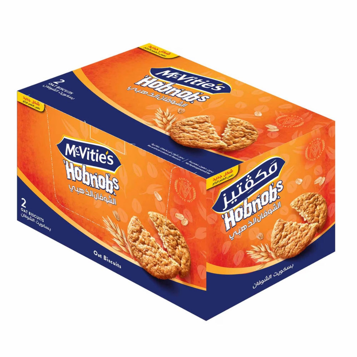 صورة مكفتيز بسكويت الشوفان الذهبى مينى 60جم (ع×12)