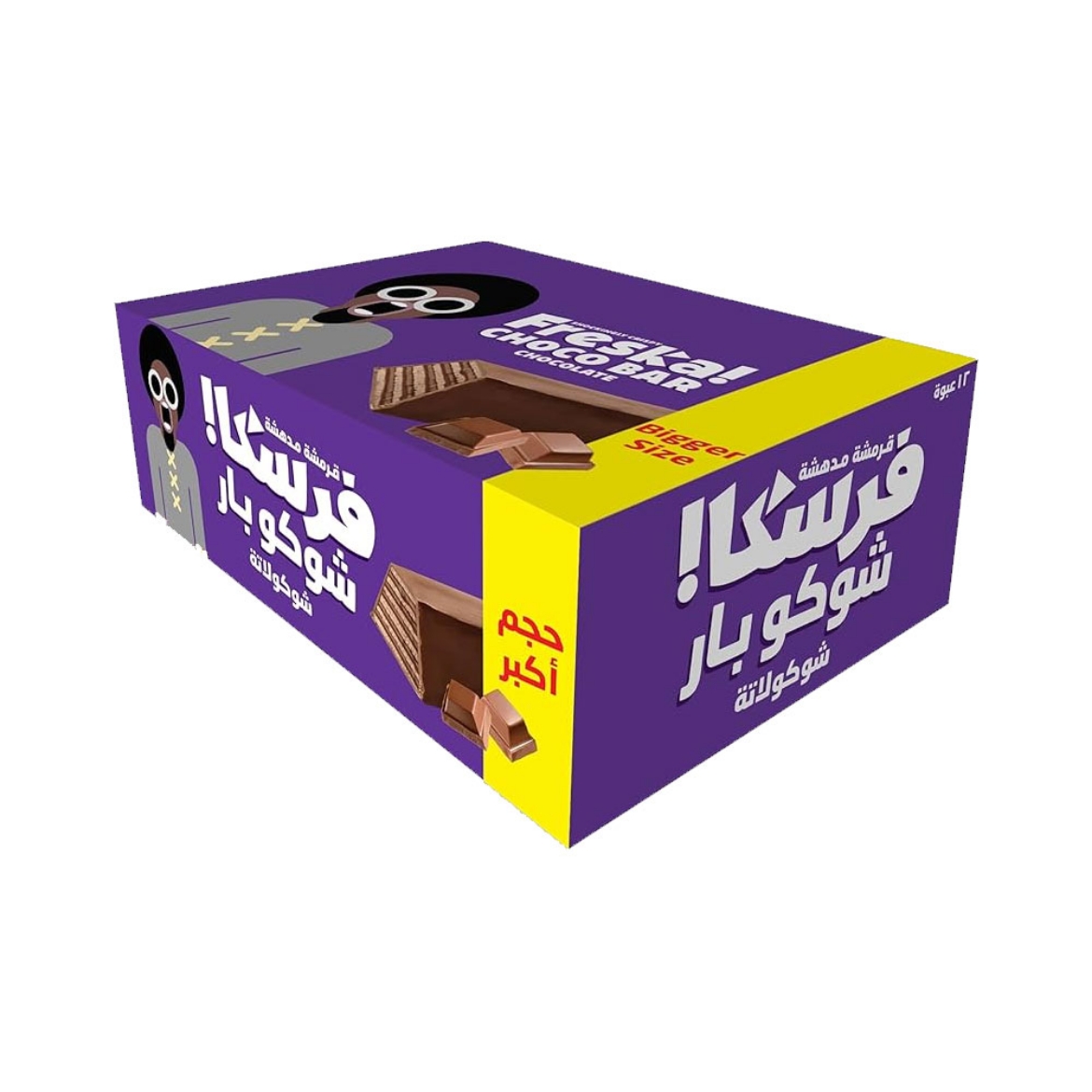 صورة فريسكا بسكويت ويفر بالشيكولاته 1ق (ع×12)